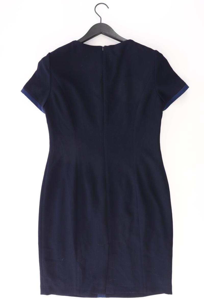 Esprit Bleistiftkleid Gr. 40 Kurzarm blau aus Polyester