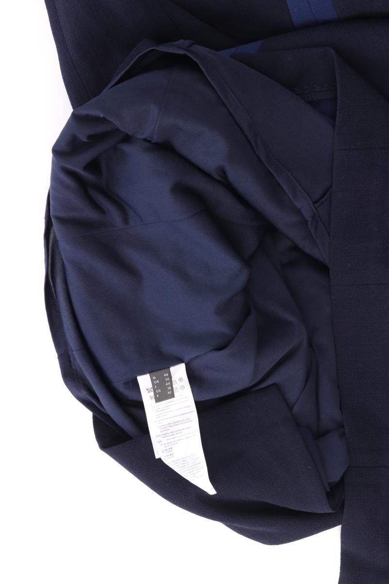 Esprit Bleistiftkleid Gr. 40 Kurzarm blau aus Polyester