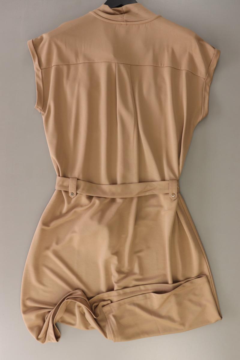 Summum Kurzarmkleid Gr. XXL neuwertig mit Gürtel braun aus Modal