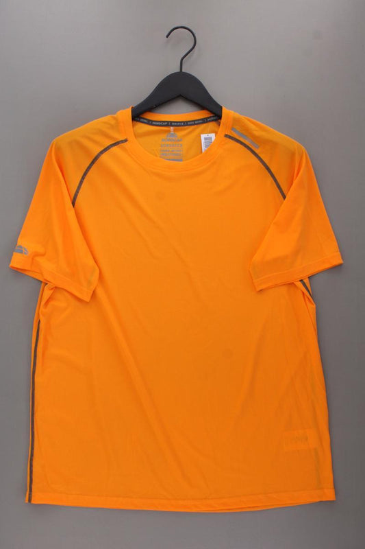 Nordcap Sportshirt für Herren Gr. L neuwertig Kurzarm orange aus Polyester