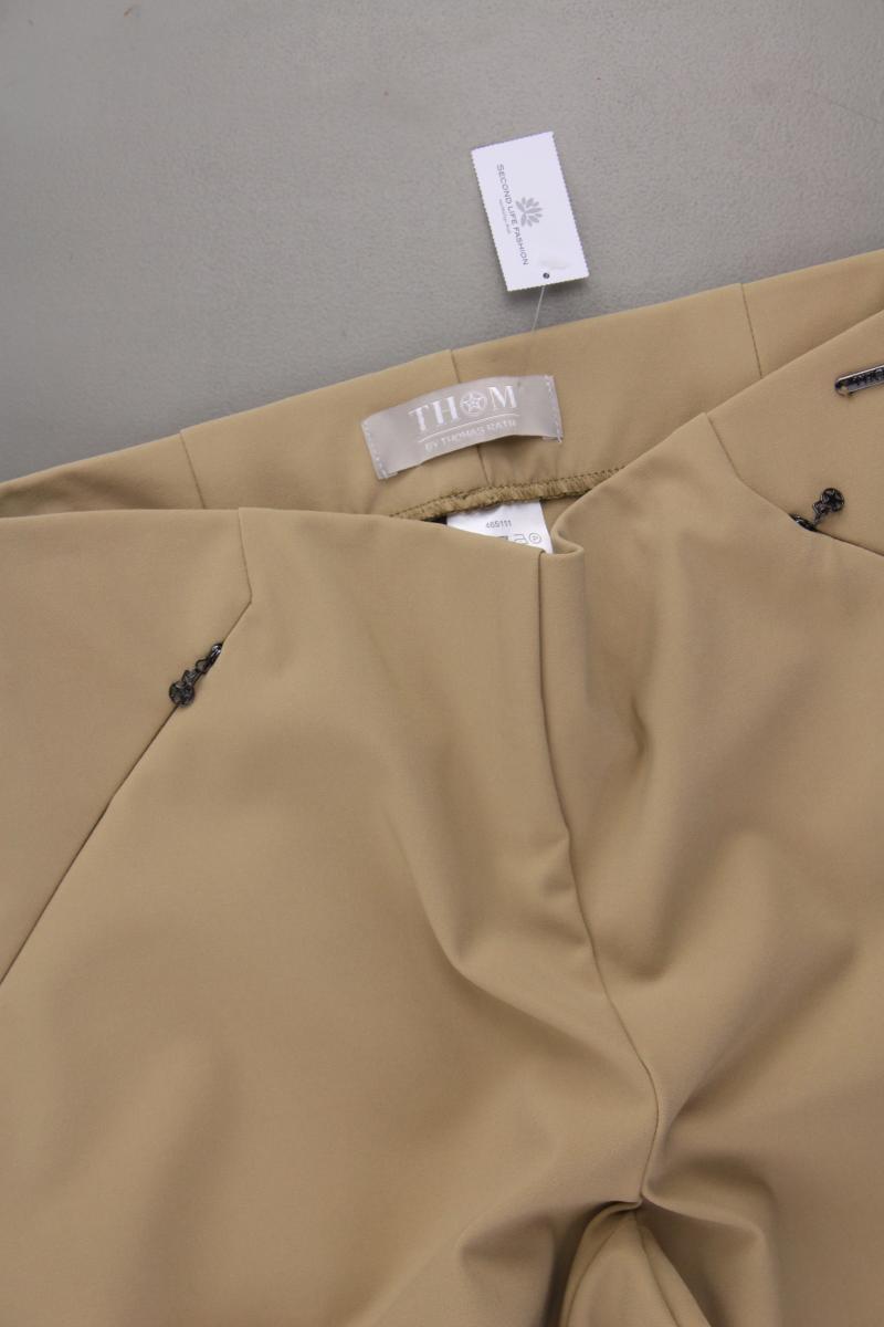 Thom by Thomas Rath Stretchhose Gr. 38 neuwertig creme aus Polyamid