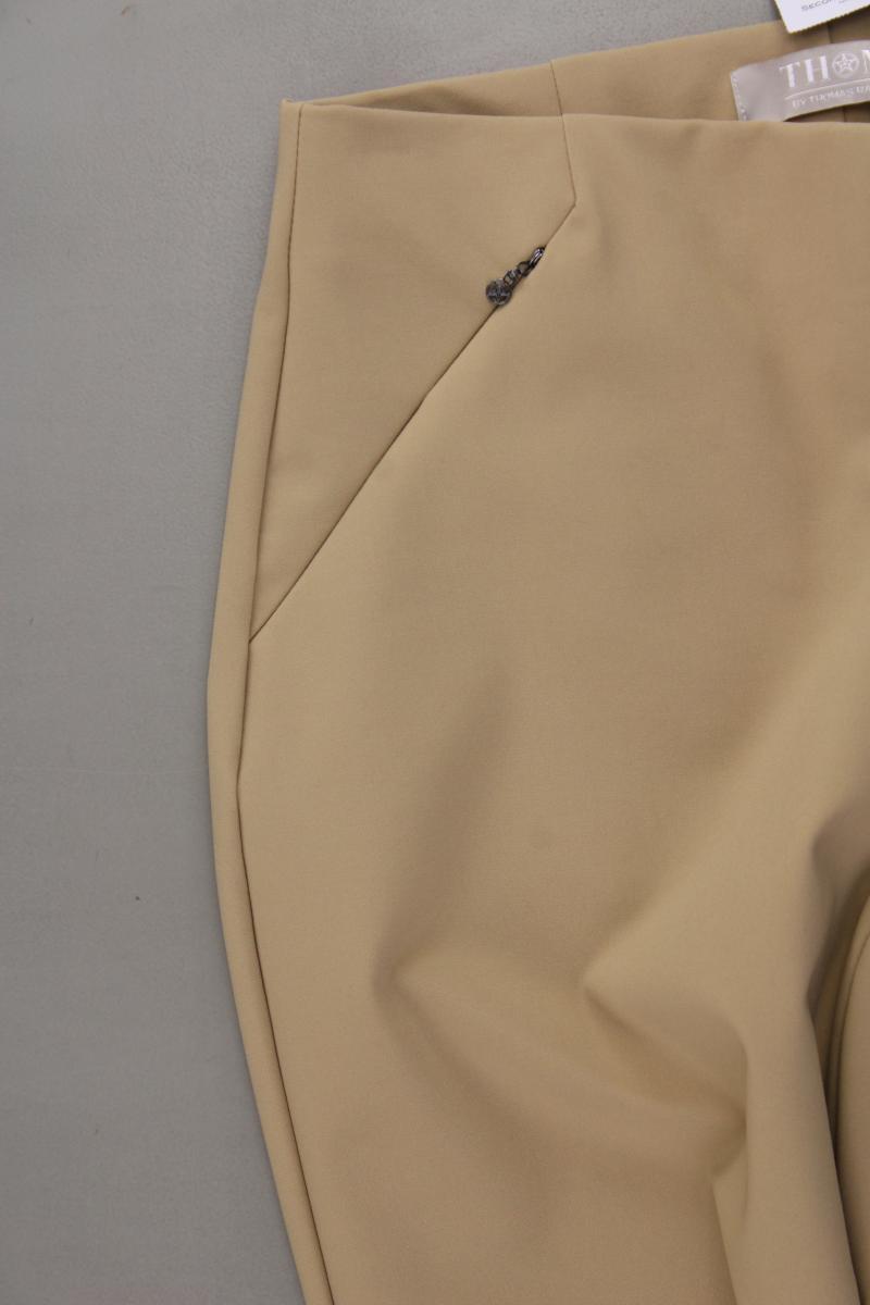 Thom by Thomas Rath Stretchhose Gr. 38 neuwertig creme aus Polyamid