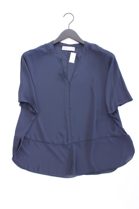 Thom by Thomas Rath Kurzarmbluse Gr. 42 neuwertig blau aus Polyester
