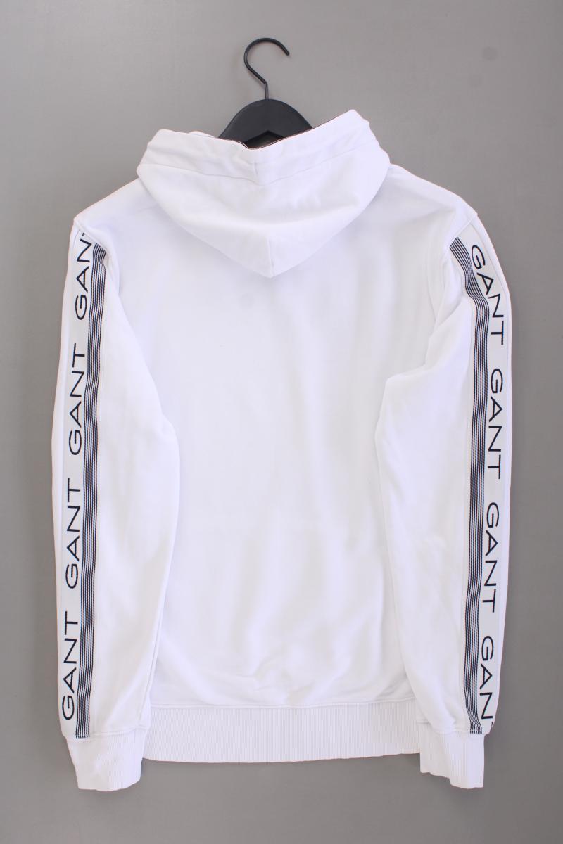 Gant Hoodie für Herren Gr. L weiß aus Baumwolle