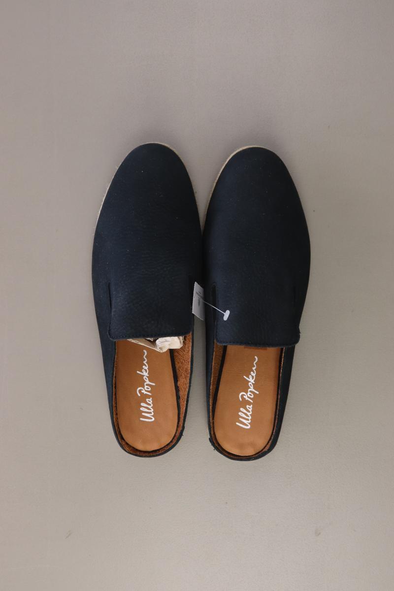 Ulla Popken Sandalen Gr. 39 neuwertig schwarz aus Leder