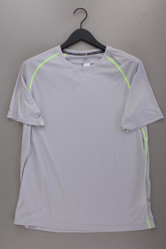 Nordcap Sportshirt für Herren Gr. L neuwertig Kurzarm grau aus Polyester