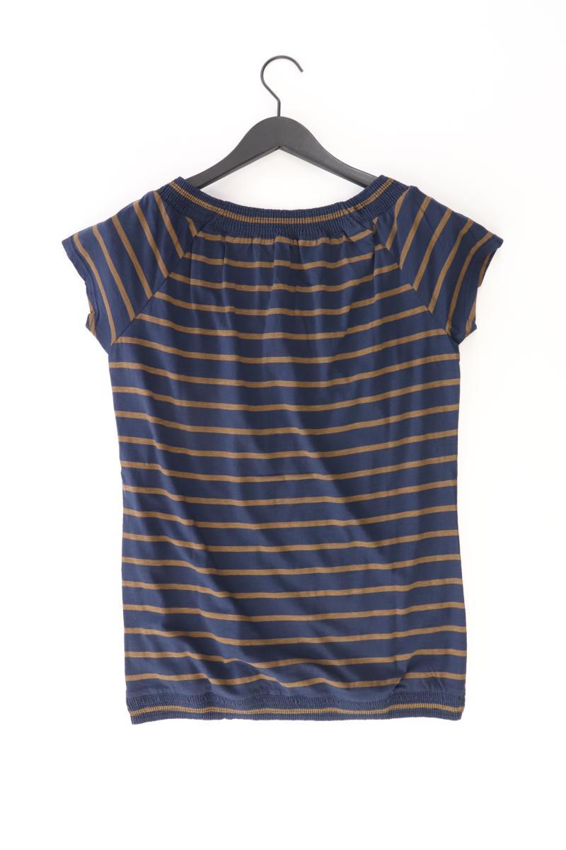 QS by s.Oliver Ringelshirt Gr. XL gestreift Kurzarm blau aus Baumwolle