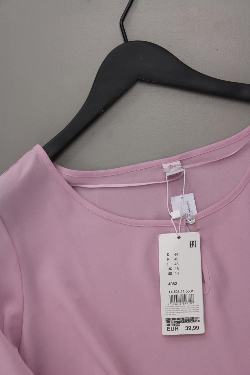 s.Oliver Langarmbluse Gr. 44 neu mit Etikett Neupreis: 39,99€! rosa