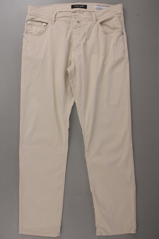 Pierre Cardin Five-Pocket-Hose für Herren Gr. Kurzgröße 25 creme aus Baumwolle