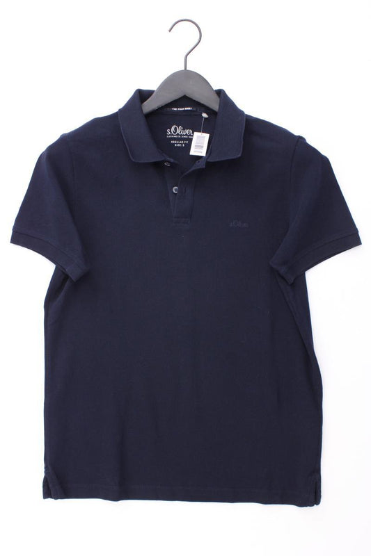 s.Oliver Poloshirt für Herren Gr. S Kurzarm blau
