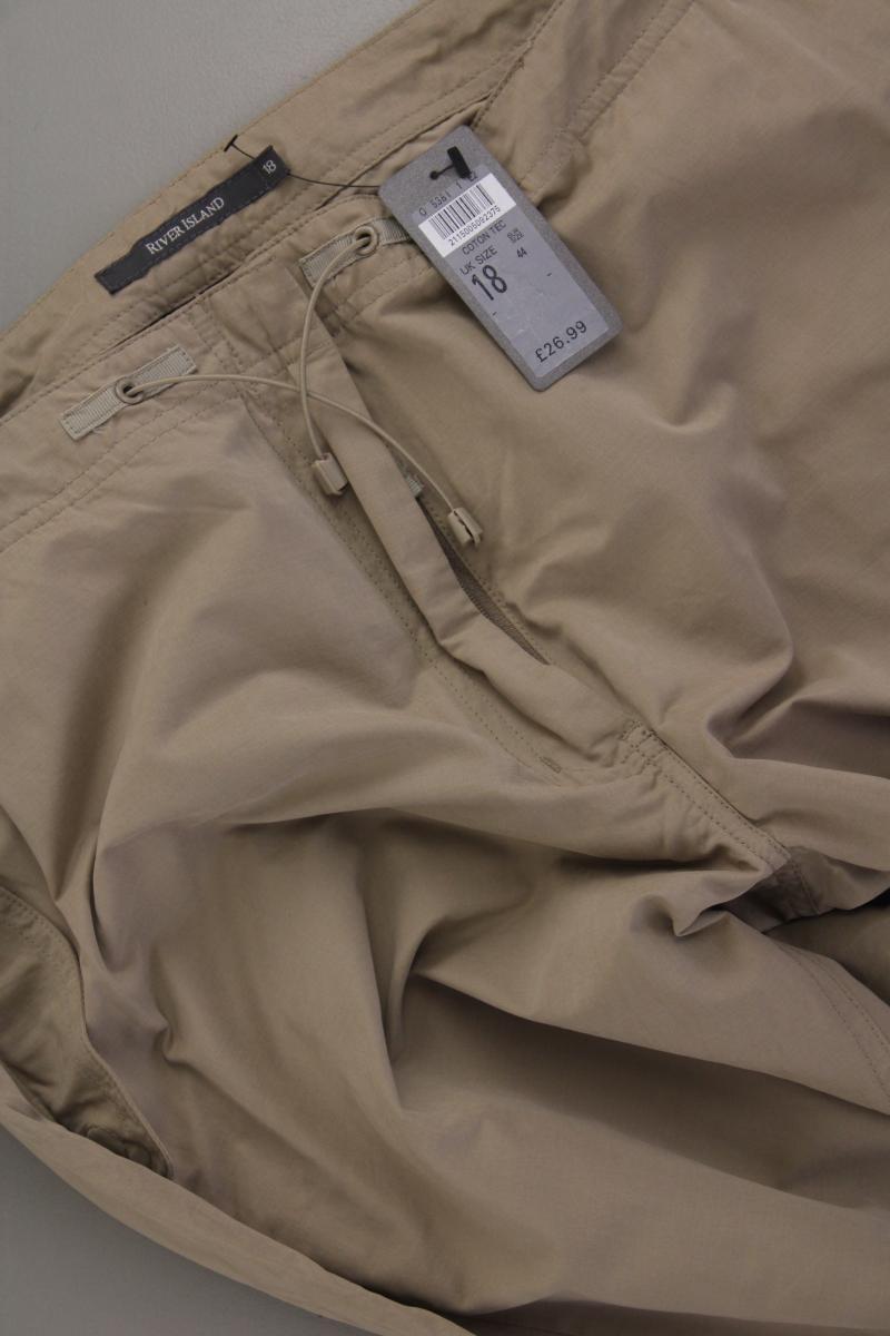 River Island 7/8 Hose Gr. 44 neu mit Etikett braun aus Baumwolle