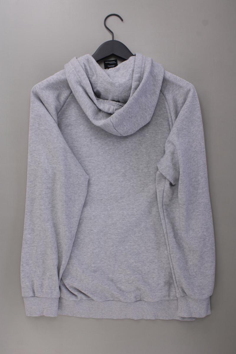 Adidas Hoodie für Herren Gr. L grau aus Baumwolle