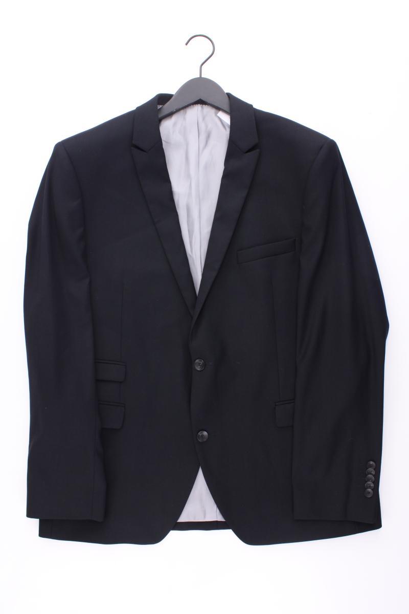 Sophisticated Sakko für Herren Gr. 56 schwarz aus Polyester