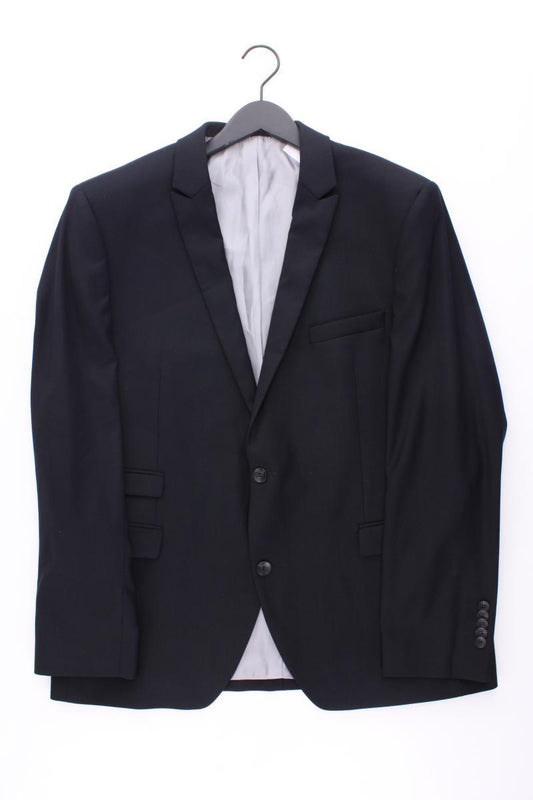 Sophisticated Sakko für Herren Gr. 56 schwarz aus Polyester