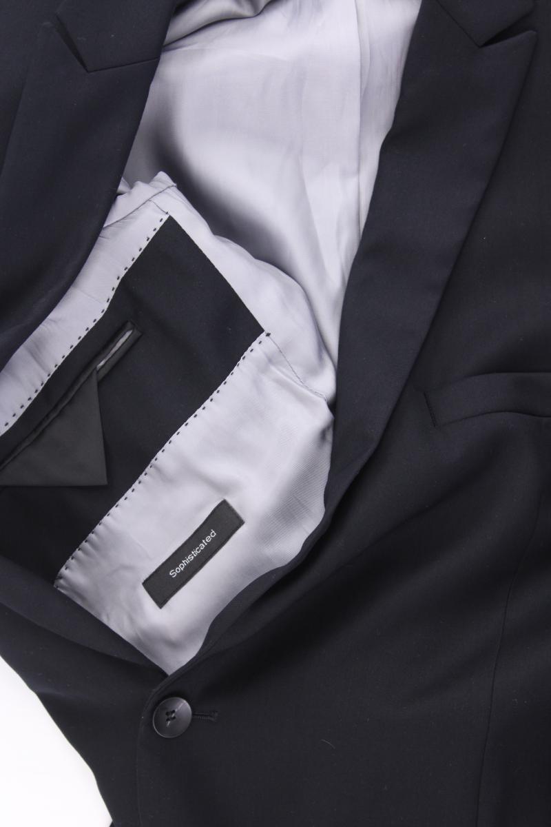 Sophisticated Sakko für Herren Gr. 56 schwarz aus Polyester