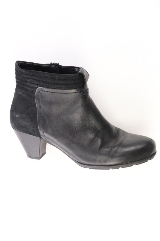 Gabor Stiefeletten Gr. 38,5 schwarz aus Leder