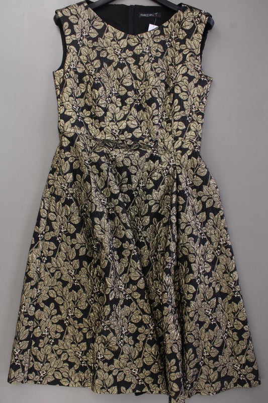 Marc Cain Abendkleid Gr. 38 Ärmellos gold aus Polyester