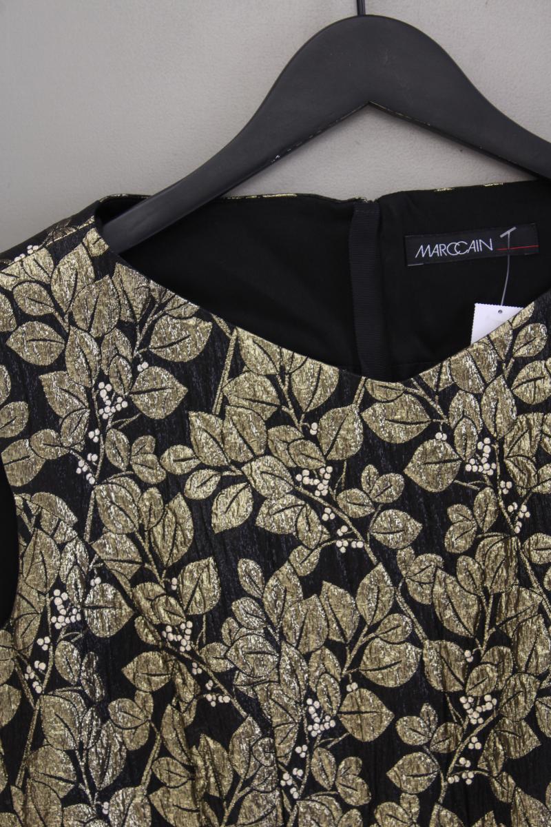 Marc Cain Abendkleid Gr. 38 Ärmellos gold aus Polyester