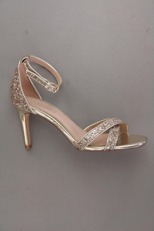 Dune Head over Heels Sandaletten Gr. 38 neuwertig gold