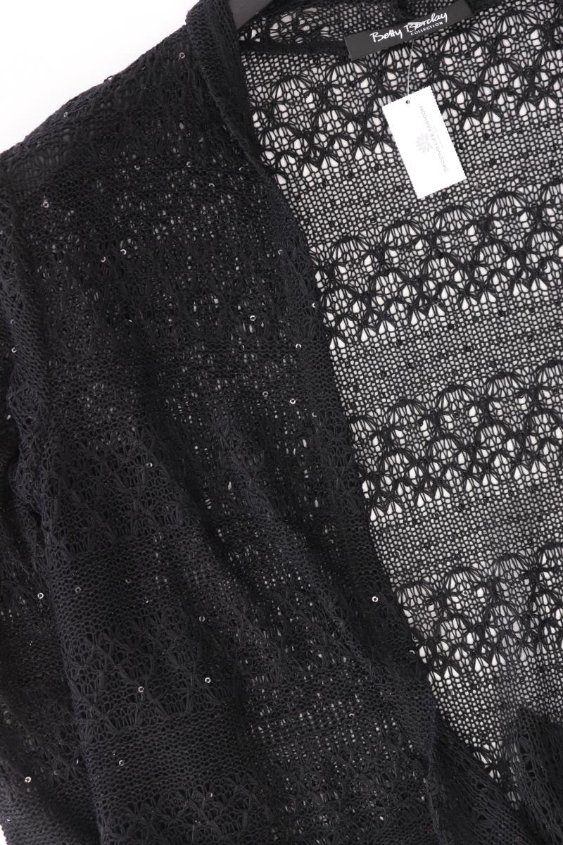 Betty Barclay Strickjacke Gr. 40 Langarm schwarz aus Polyester