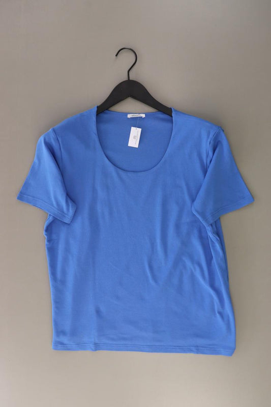 efixelle T-Shirt Gr. 42 Kurzarm blau aus Baumwolle