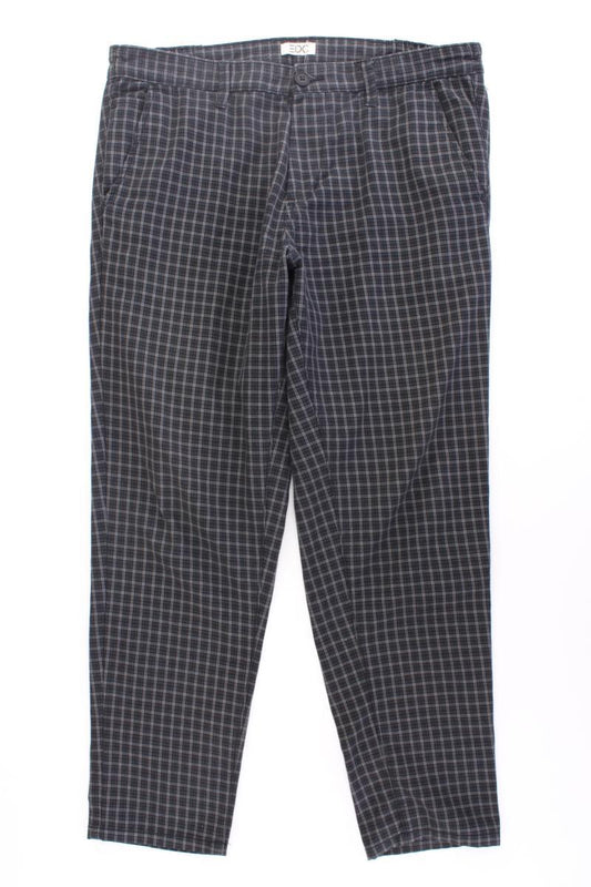 edc by Esprit Stoffhose für Herren Gr. W33/L32 kariert grau aus Polyester