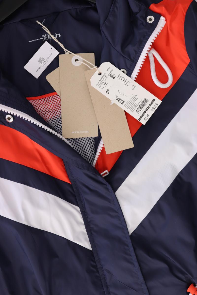 Tom Tailor (Denim) Kapuzenmantel Gr. XS neu mit Etikett Neupreis: 99,99€! blau