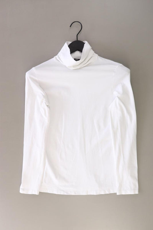 Best Connections Rollkragenshirt Gr. 38 Langarm weiß aus Baumwolle