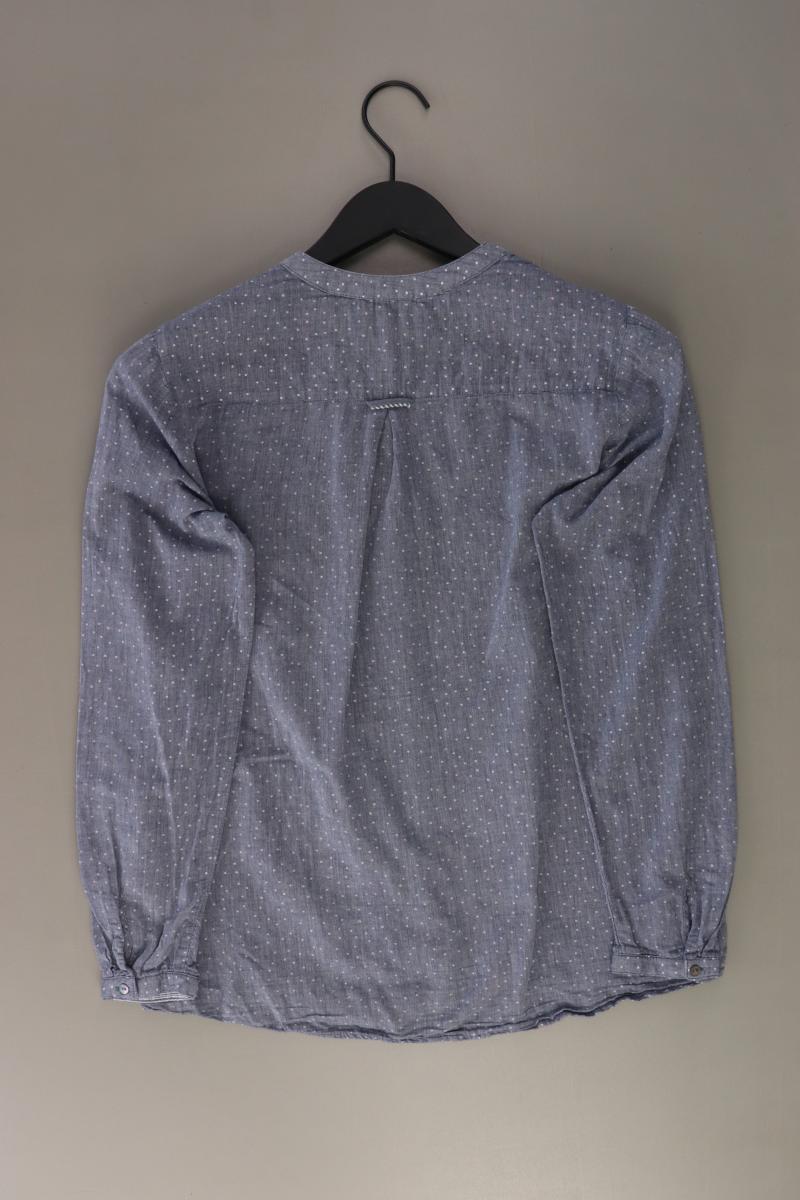 Esprit Langarmbluse Gr. 34 blau