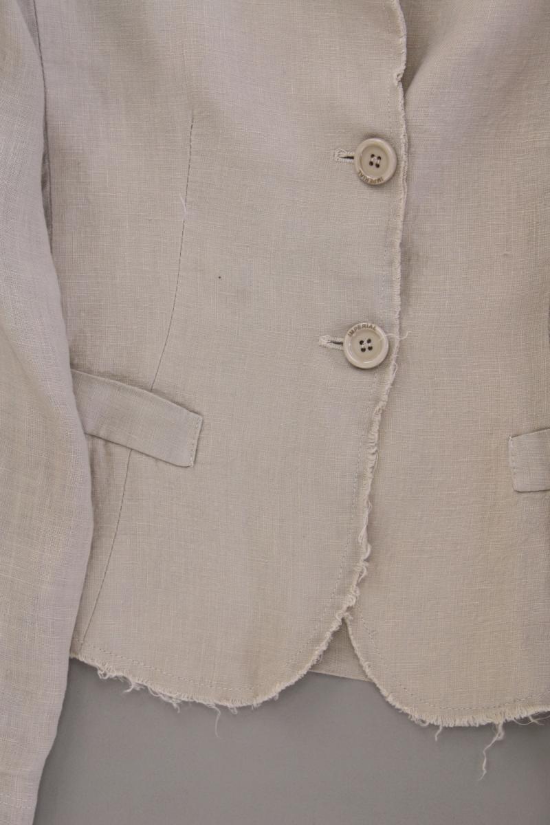 Imperial Leinenblazer Gr. S creme