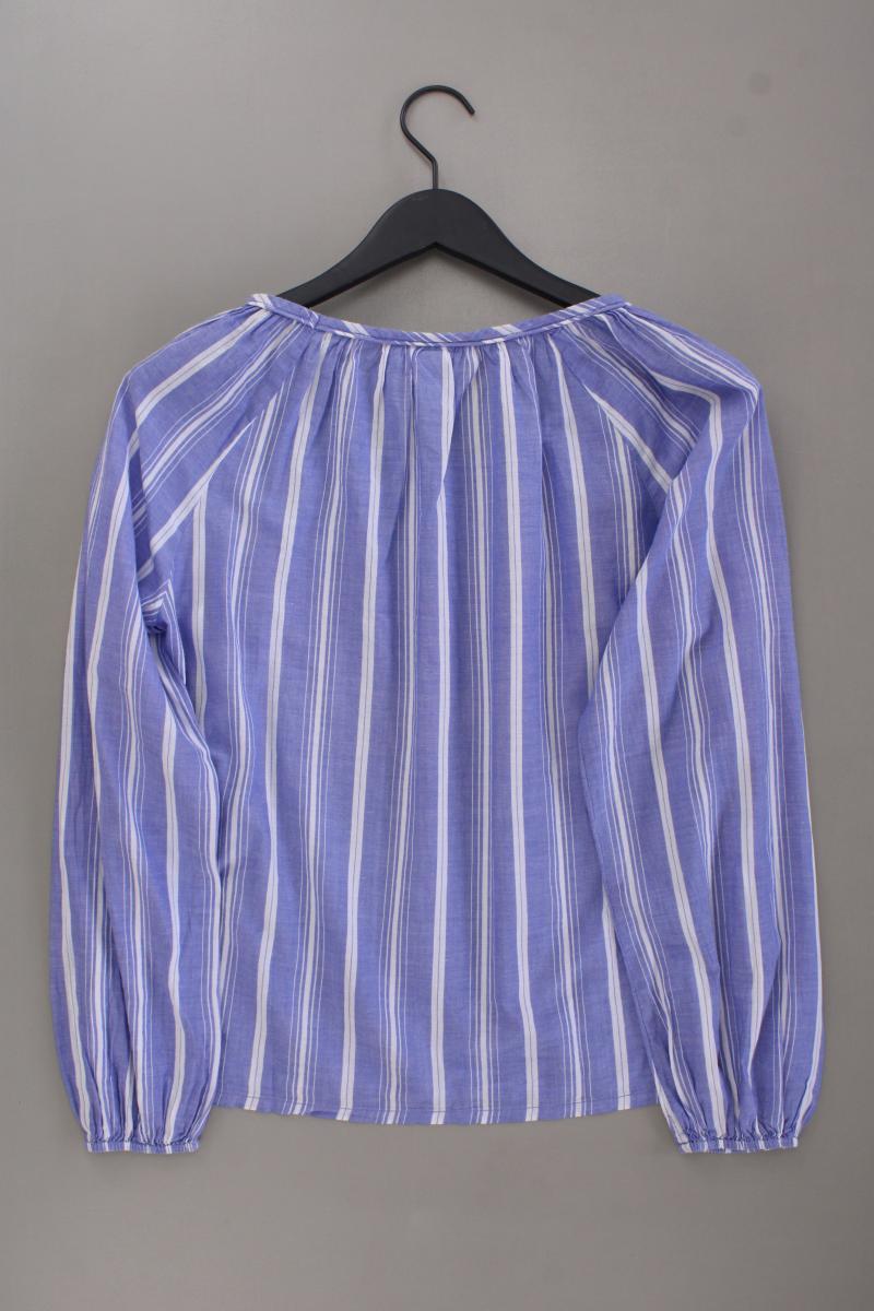 L.O.G.G. H&M Langarmbluse Gr. 34 gestreift blau aus Baumwolle