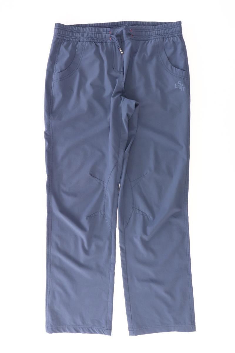 Esprit Stoffhose Gr. XL blau aus Polyester