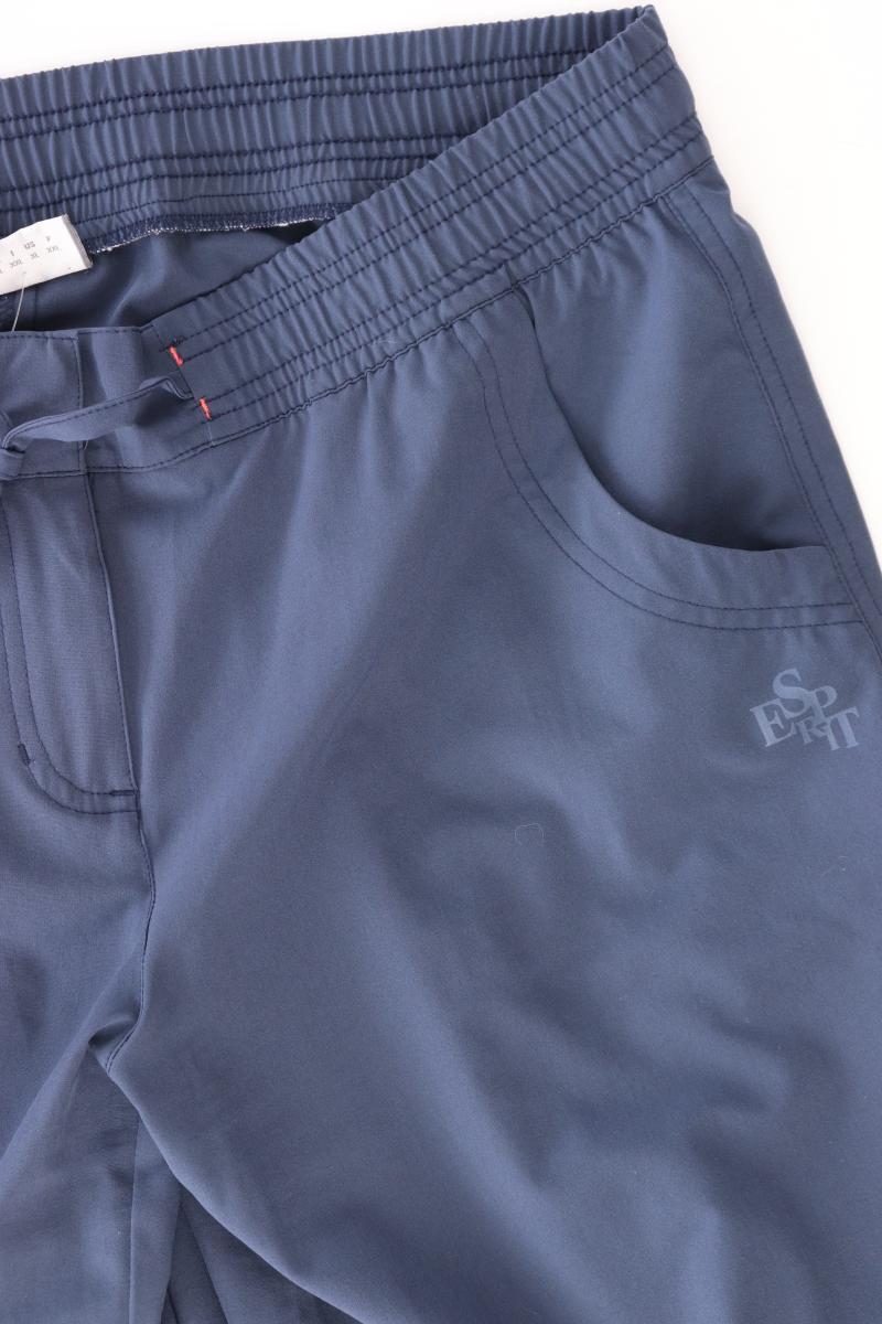 Esprit Stoffhose Gr. XL blau aus Polyester