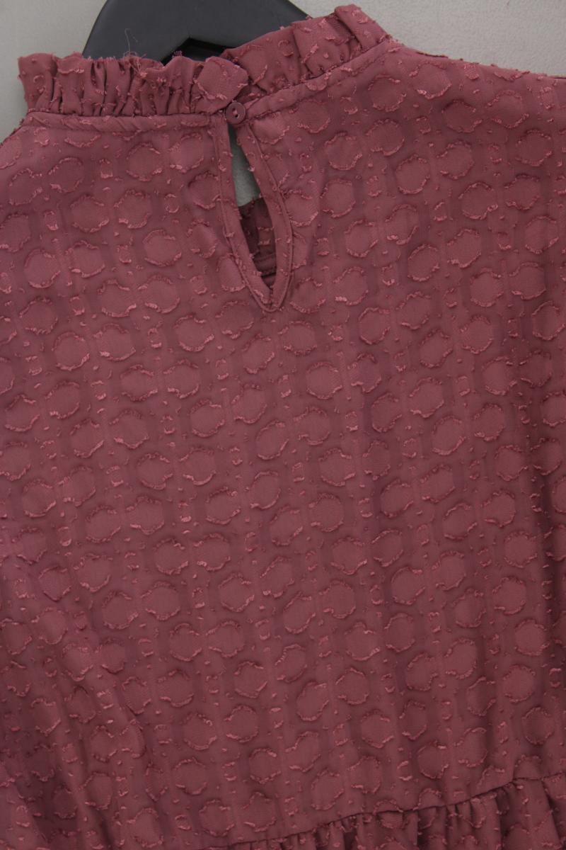 Only Chiffonkleid Gr. M Langarm rosa aus Polyester