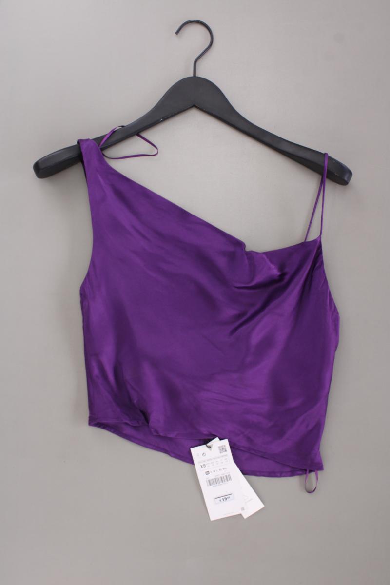Second Hand Outfit Größe XS mit Zara Crop Top in Gr. XS und Armband