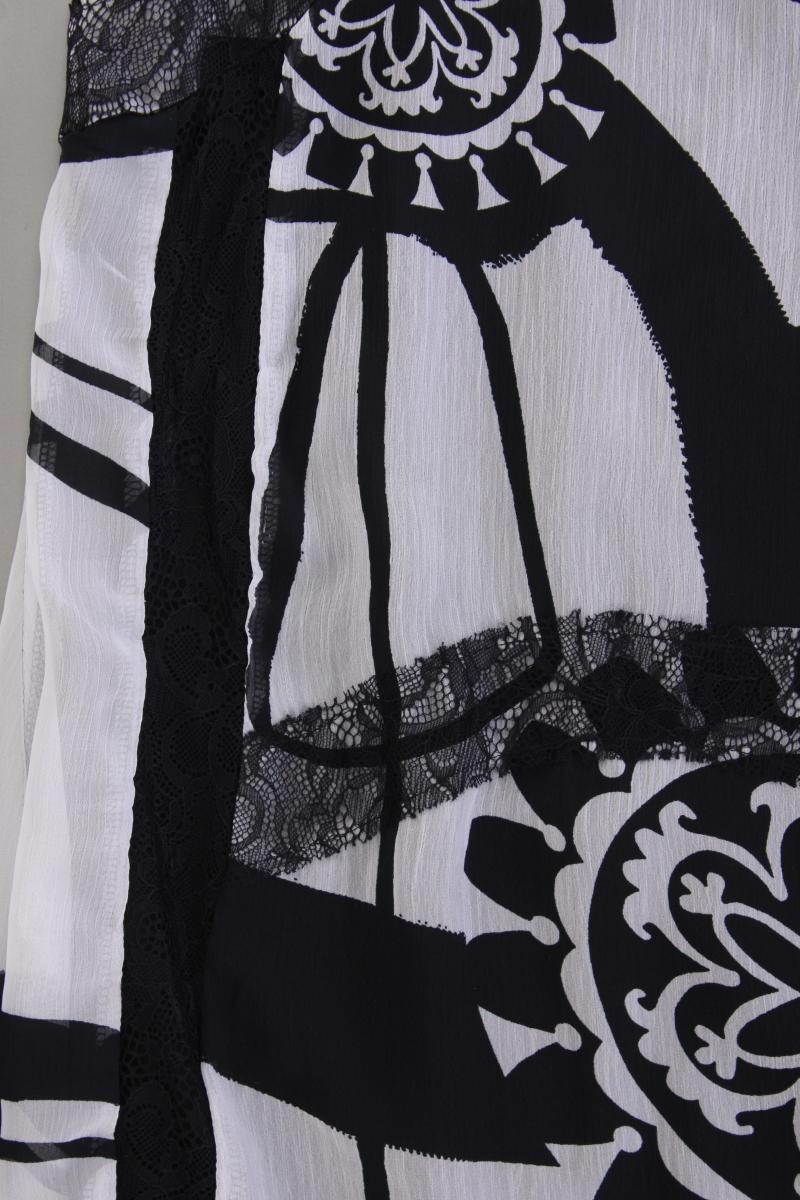 Desigual Chiffonkleid Gr. 36 Ärmellos schwarz aus Polyester