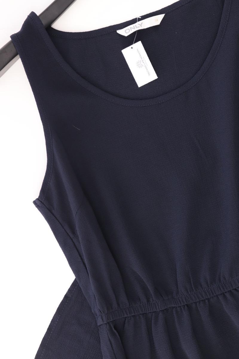 Only Kleid Gr. 34 Träger blau aus Polyester