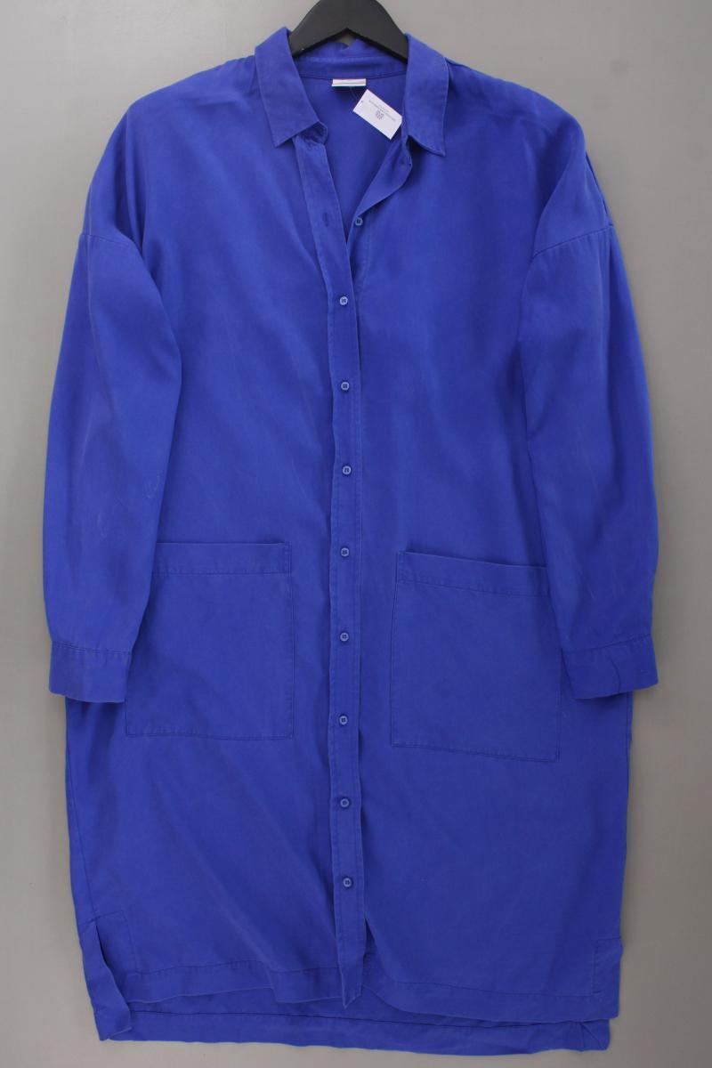 Selected Femme Langarmkleid Gr. 38 blau