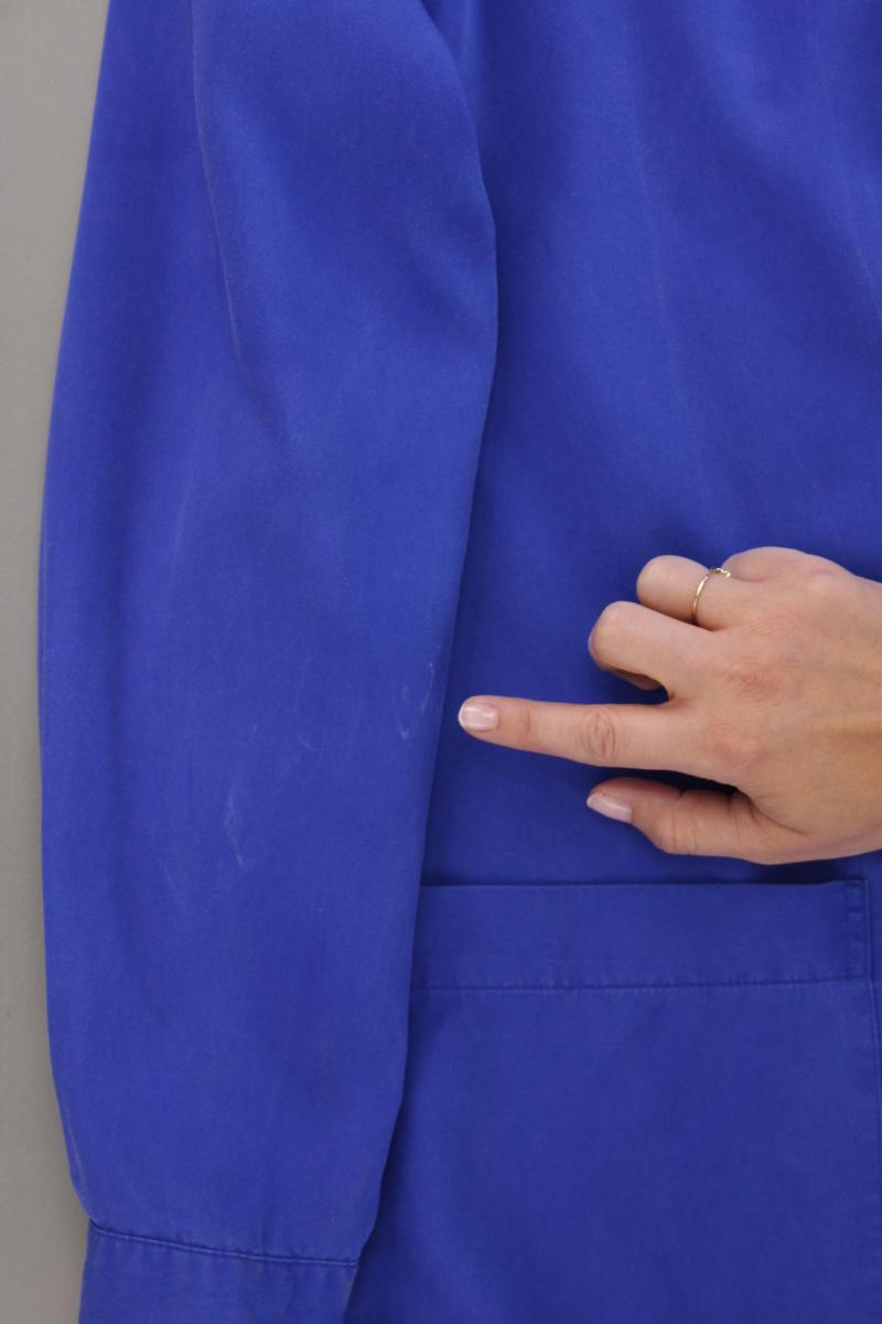 Selected Femme Langarmkleid Gr. 38 blau