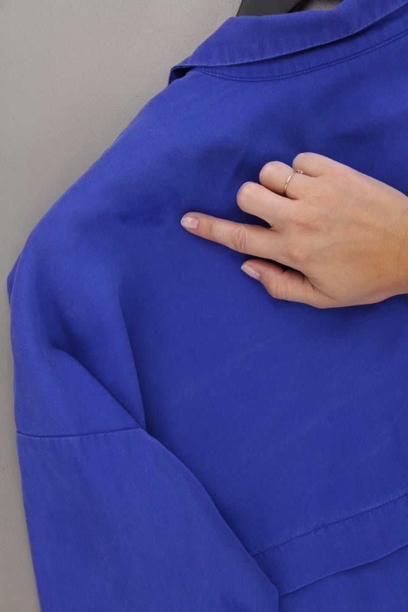 Selected Femme Langarmkleid Gr. 38 blau