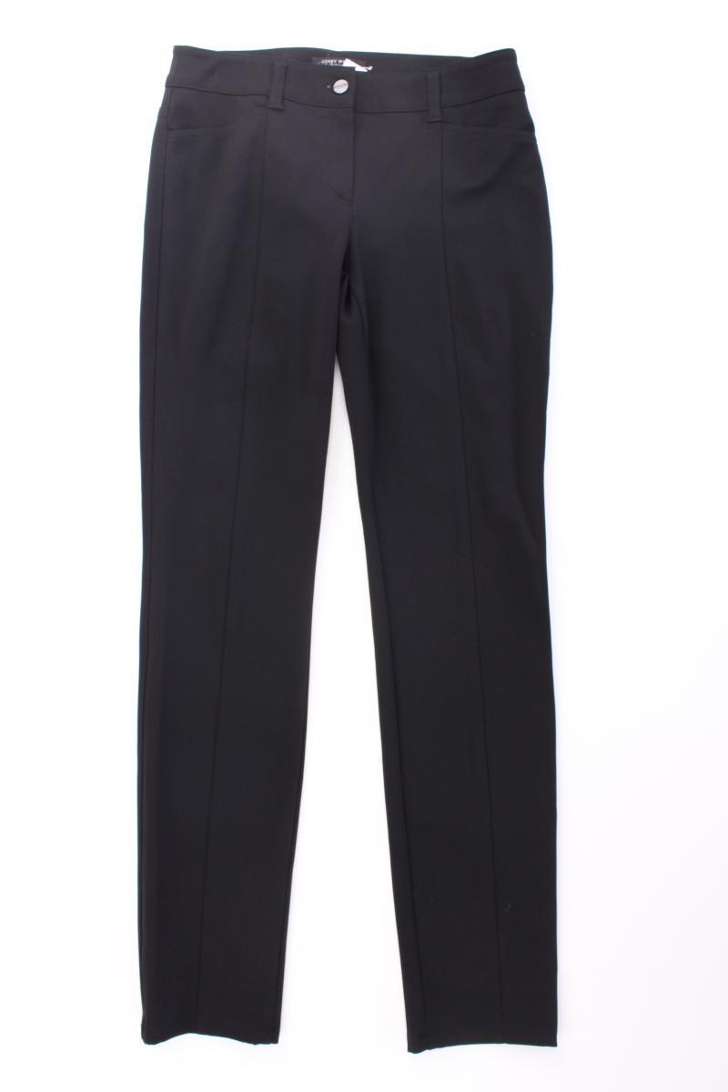 Gerry Weber Stoffhose Gr. 38 schwarz aus Polyamid