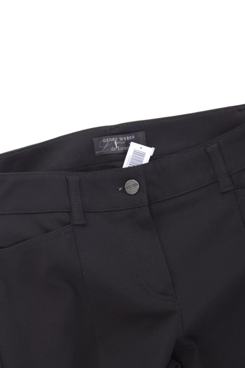 Gerry Weber Stoffhose Gr. 38 schwarz aus Polyamid