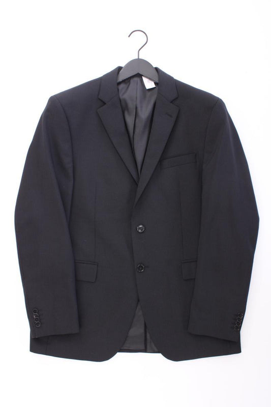 Jake*s Longsakko für Herren Gr. 48 schwarz aus Polyester