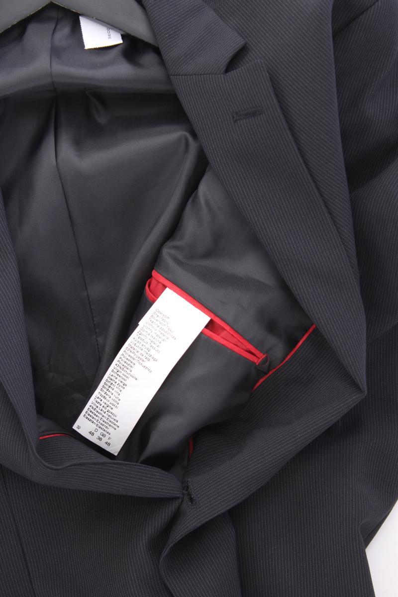 Jake*s Longsakko für Herren Gr. 48 schwarz aus Polyester