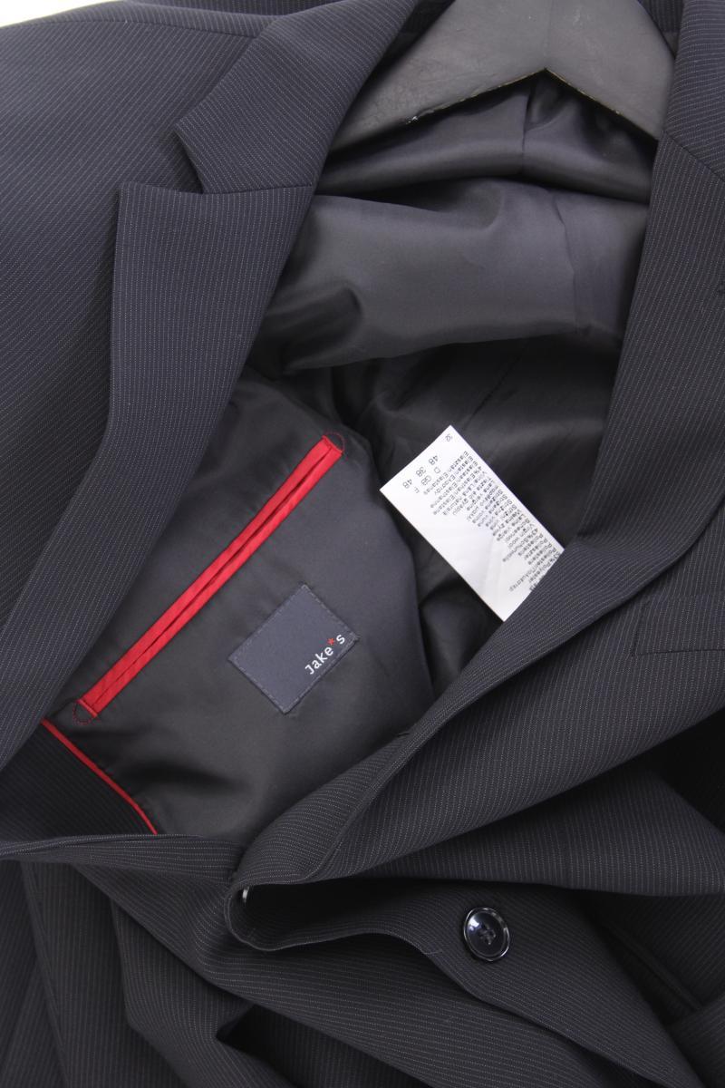Jake*s Longsakko für Herren Gr. 48 schwarz aus Polyester