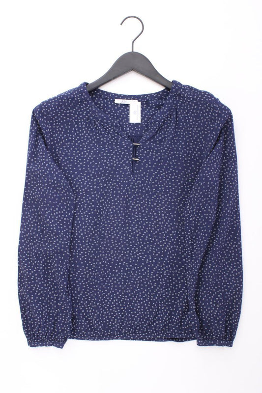 edc by Esprit Langarmbluse Gr. XS blau aus Viskose