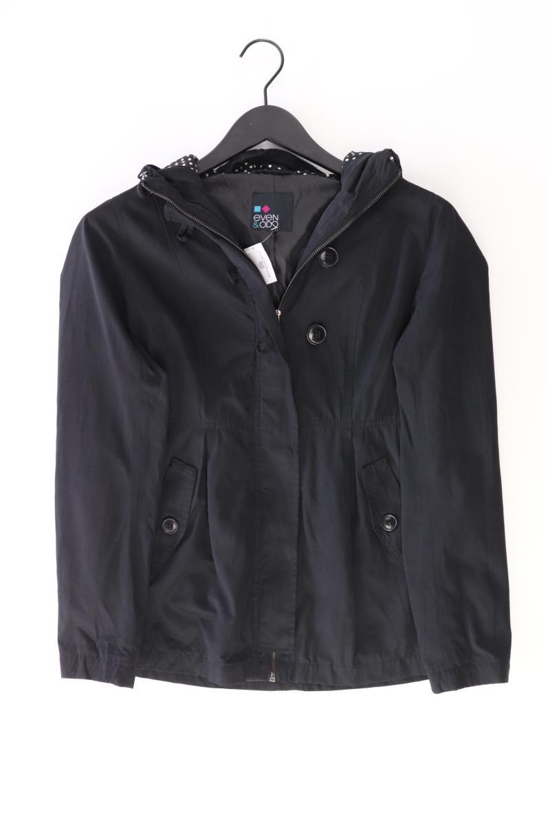 Even & Odd Übergangsjacke Gr. S schwarz aus Baumwolle