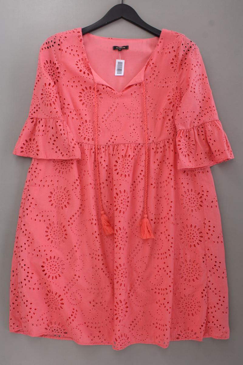 More&More Kurzarmkleid Gr. 40 neuwertig rosa aus Baumwolle