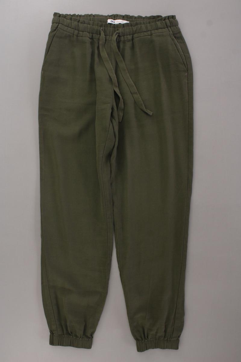 Only Stoffhose Gr. XS/L32 olivgrün aus Lyocell