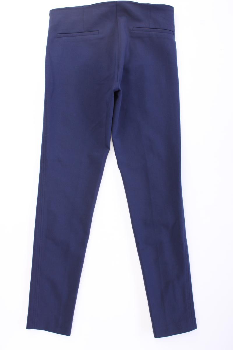 Zara Leggings Gr. S blau aus Baumwolle